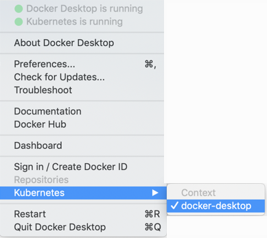 Extra config option for kubernetes in docker for mac