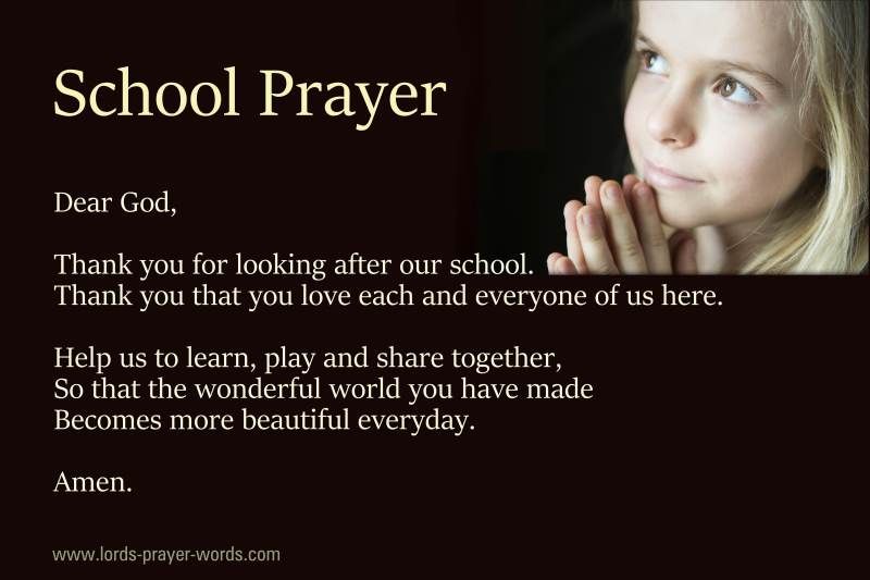 opening prayer for kids